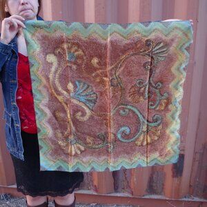 Beautiful Ellos Cortobe's Fait Maie Silk Scarf